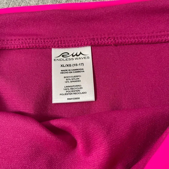 Brand New NWT fuchsia & Pink Bathing Suit Endless Waves Multiple Sizes - Picture 7 of 11